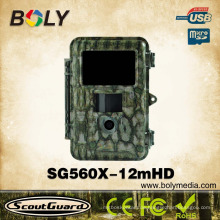 Best selling night vision Black IR infrared 940nm wild trail camera with low glow flash LED light hunting night version